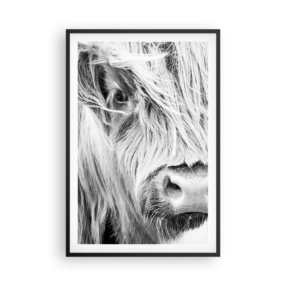 Pôster com moldura preta - Natureza selvagem escocesa - 61x91 cm