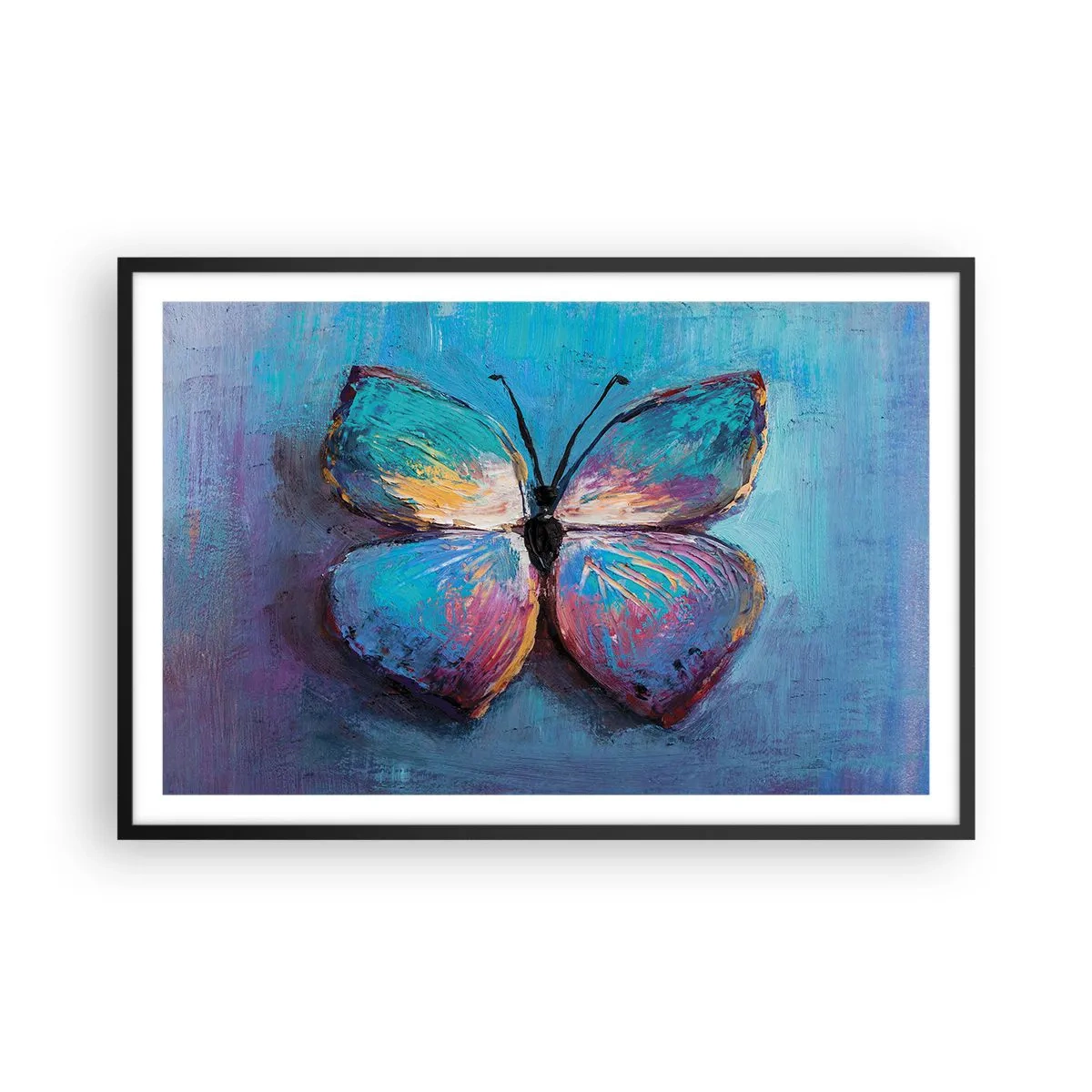 Pôster com moldura preta - Em toda a sua glória - 91x61 cm