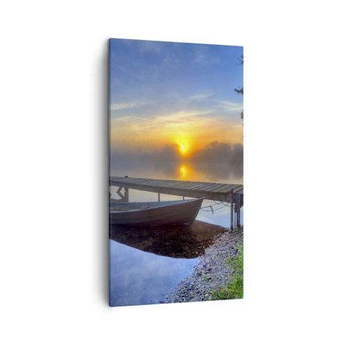 Quadro em tela - Como o comum se transforma em mágico - 45x80 cm