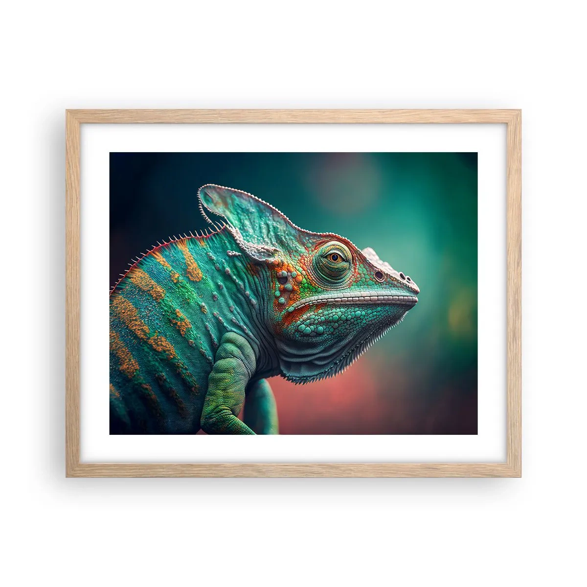 Pôster com moldura de carvalho claro - Estás a ver-me? Isso não é bom… - 50x40 cm