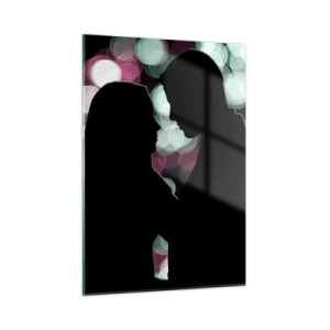 Quadro em vidro - Sim! - 50x70 cm