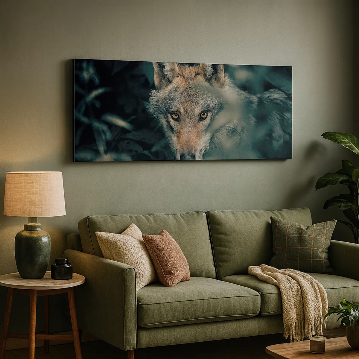 Quadro em tela - Caçador - 30x30 cm