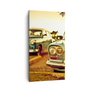 Quadro em tela - Vamos esperar para ver - 45x80 cm