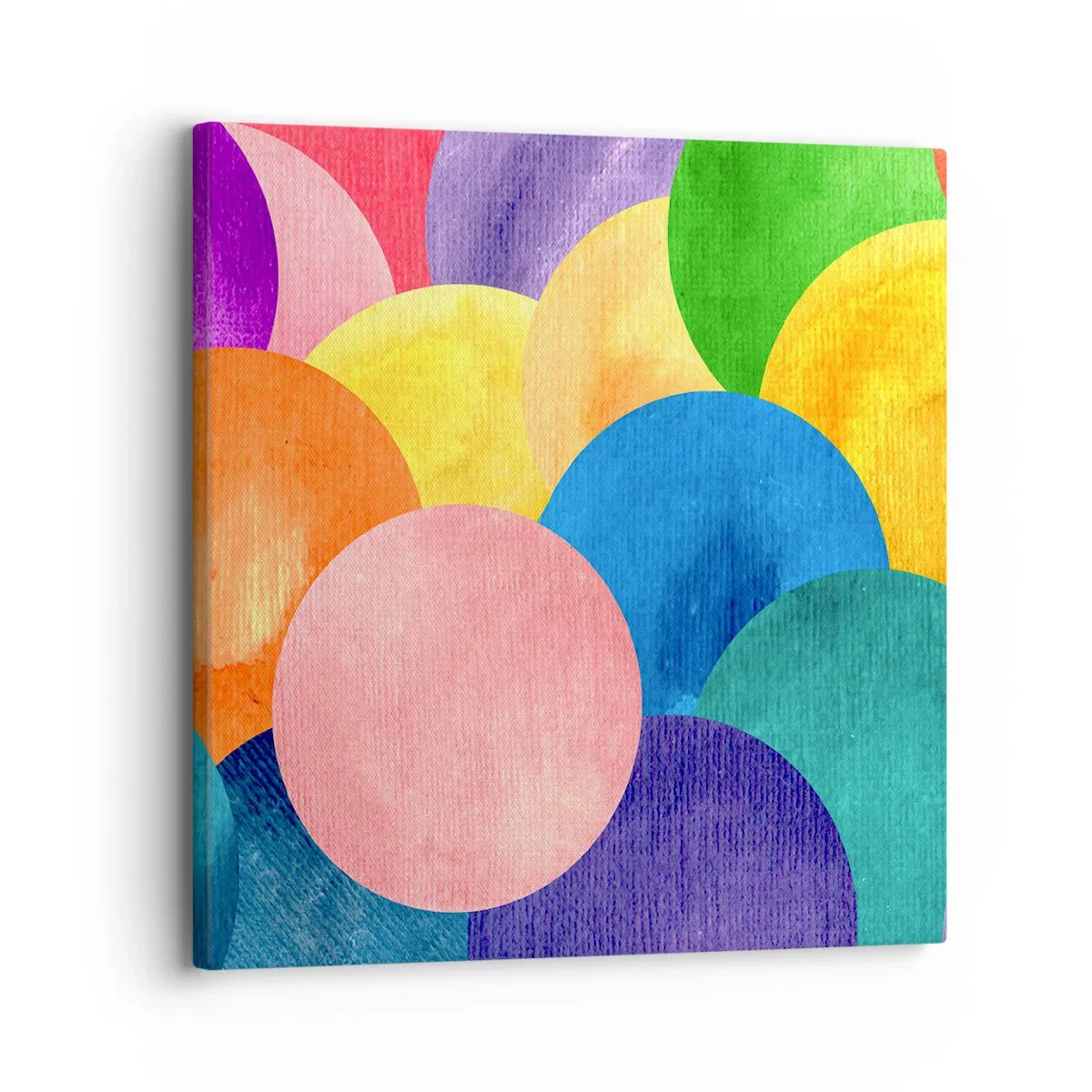 Quadro em tela - A plenitude original da vida - 30x30 cm