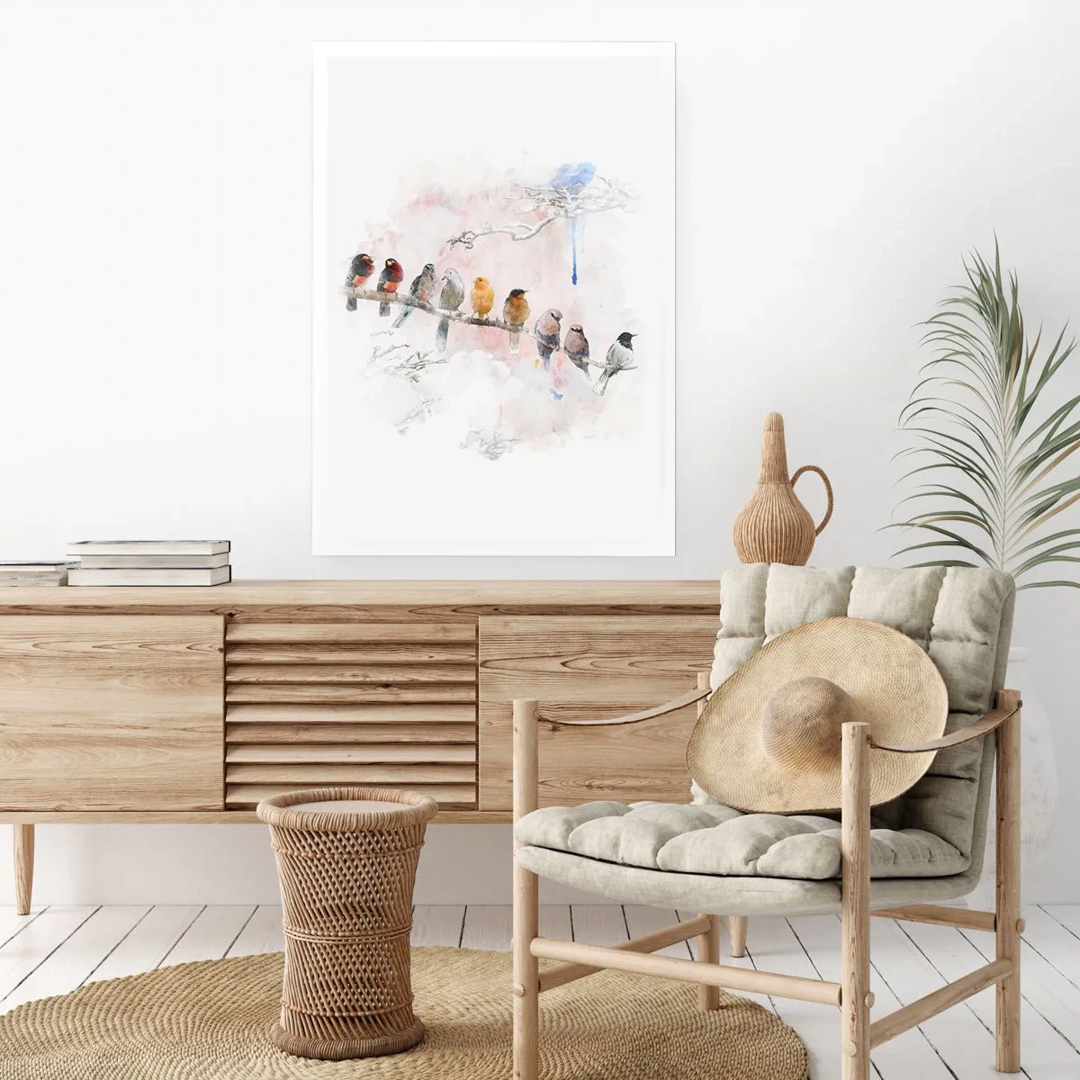 Pôster - Reunião alada - 70x100 cm