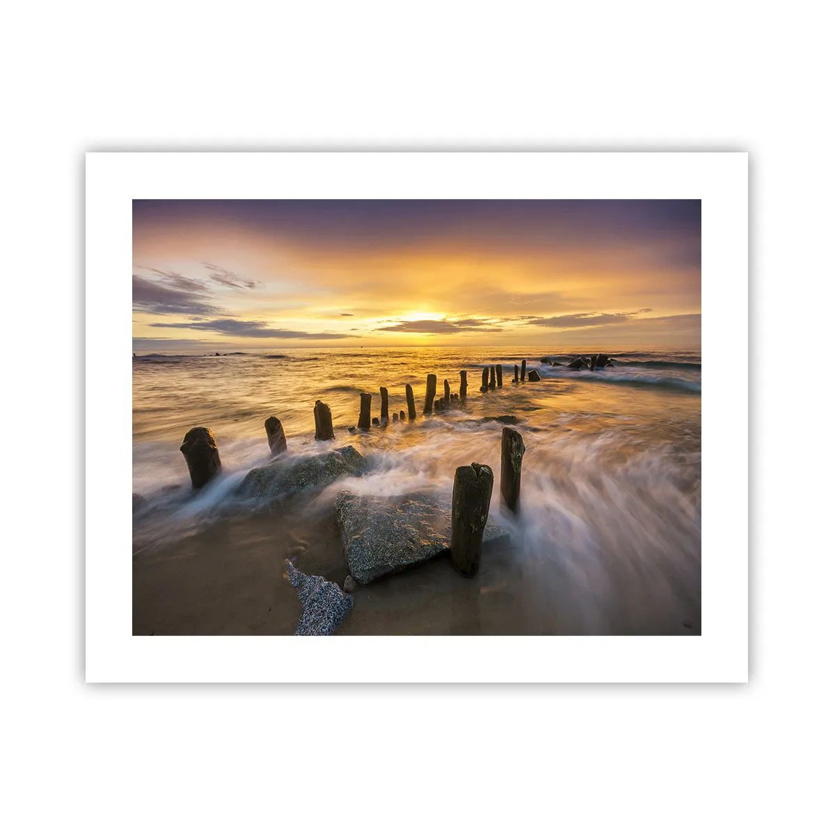Pôster - A beleza crua do Mar Báltico - 50x40 cm
