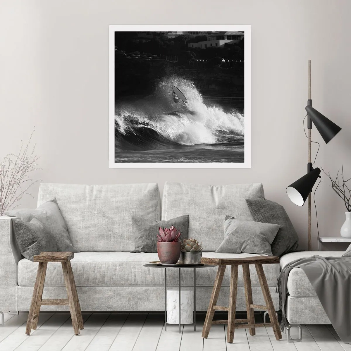 Pôster - Desafio aceito! - 50x50 cm
