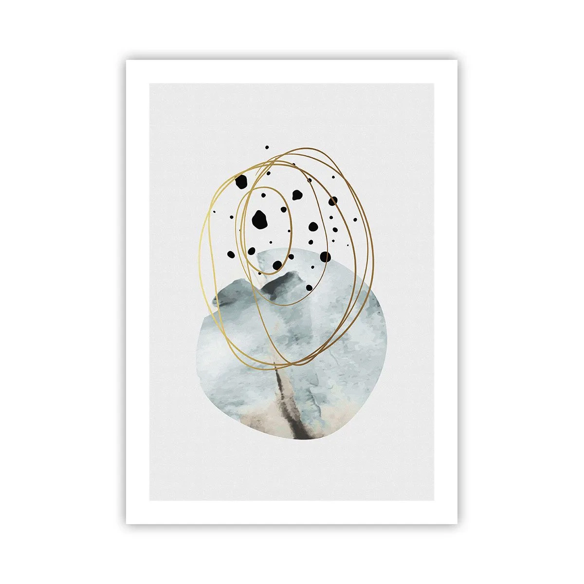 Pôster - No abraço ao espaço - 50x70 cm