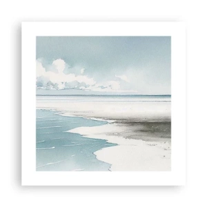 Pôster - Maré suave - 40x40 cm