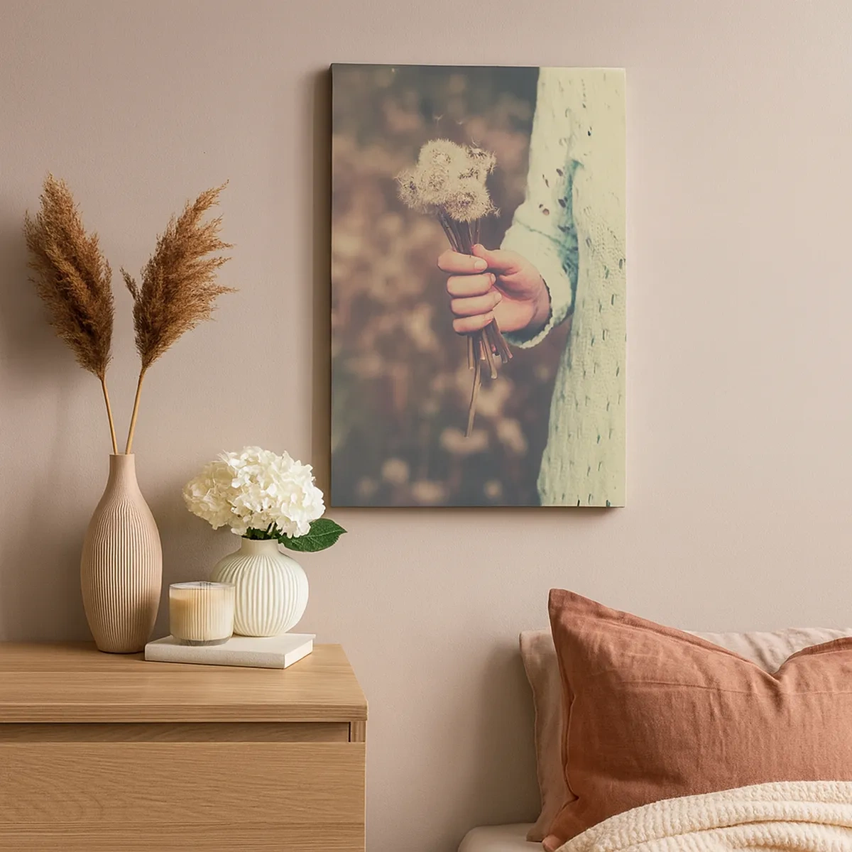 Quadro em tela - Fique com isto, por favor - 50x70 cm