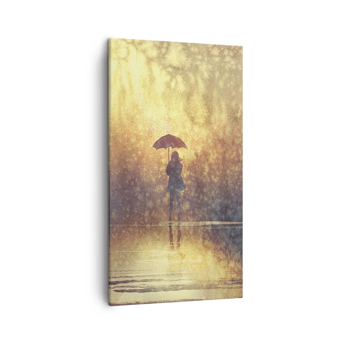 Quadro em tela - Sinto alguém a olhar para mim - 45x80 cm