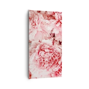 Quadro em tela - Sonho rosa - 65x120 cm