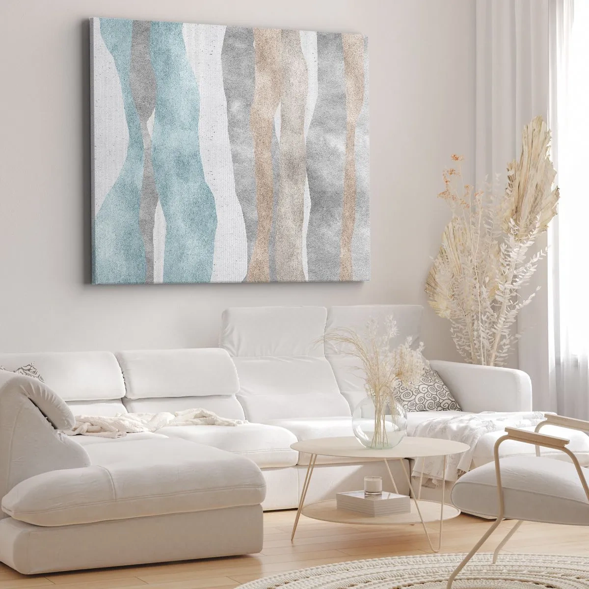 Quadro em tela - Um estudo de proximidade - 70x50 cm
