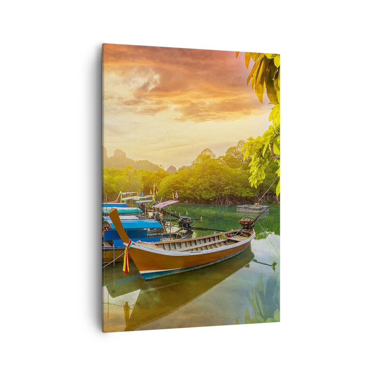 Quadro em tela - Antes de um dia agitado - 70x100 cm