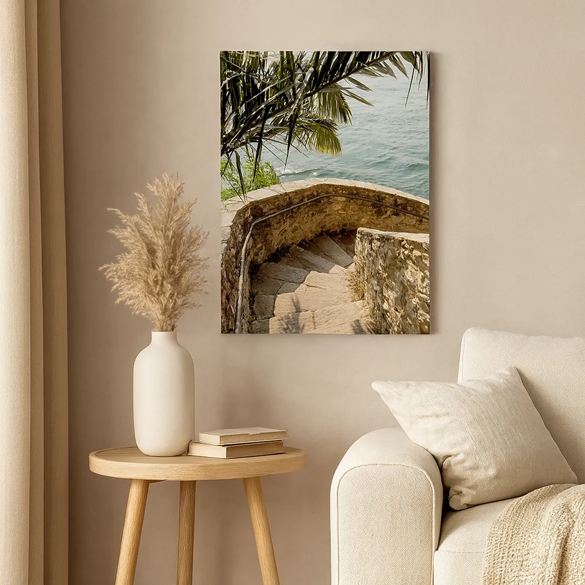 Quadro em tela - Sob o sol da Itália - 50x70 cm