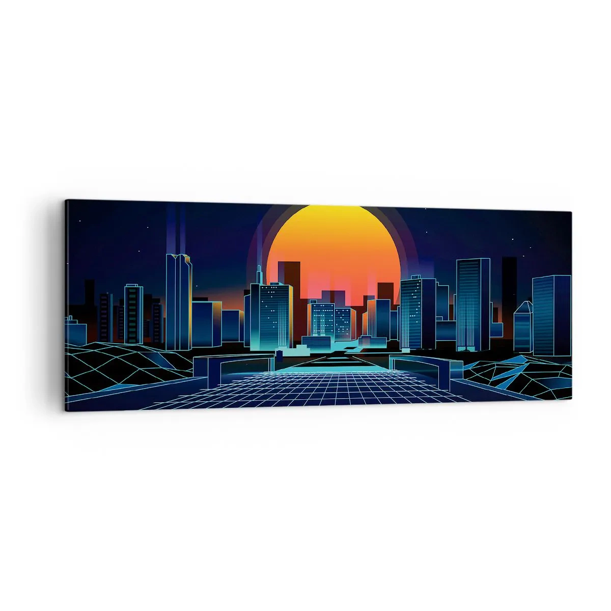 Quadro em tela - Ainda quer ir para o mundo real? - 140x50 cm