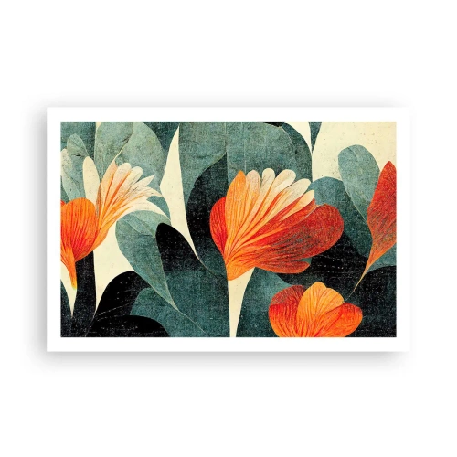 Pôster - O calor dos trópicos e o frescor da vegetação - 91x61 cm