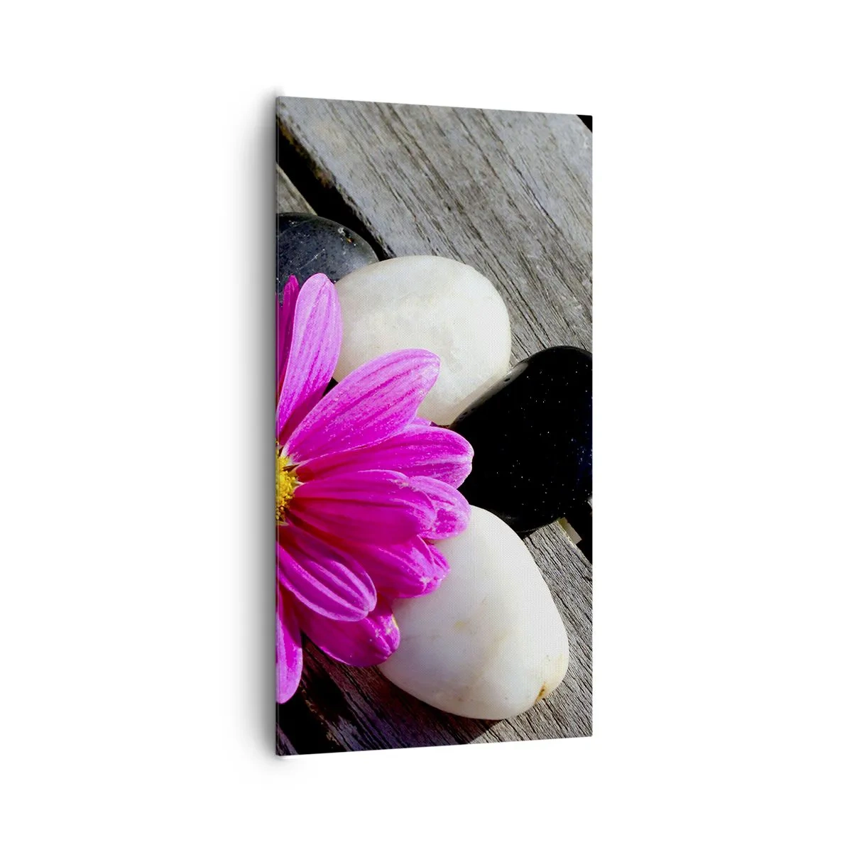 Quadro em tela - Descanso no cais - 65x120 cm