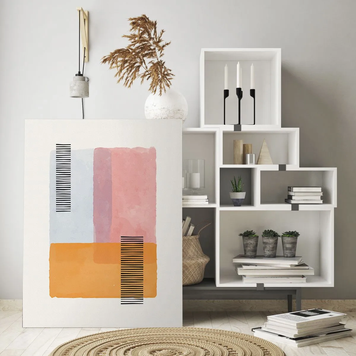 Quadro em vidro - De canto a canto - 50x70 cm
