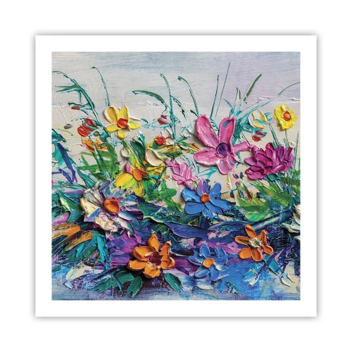 Pôster - Não é de todo natureza morta - 60x60 cm