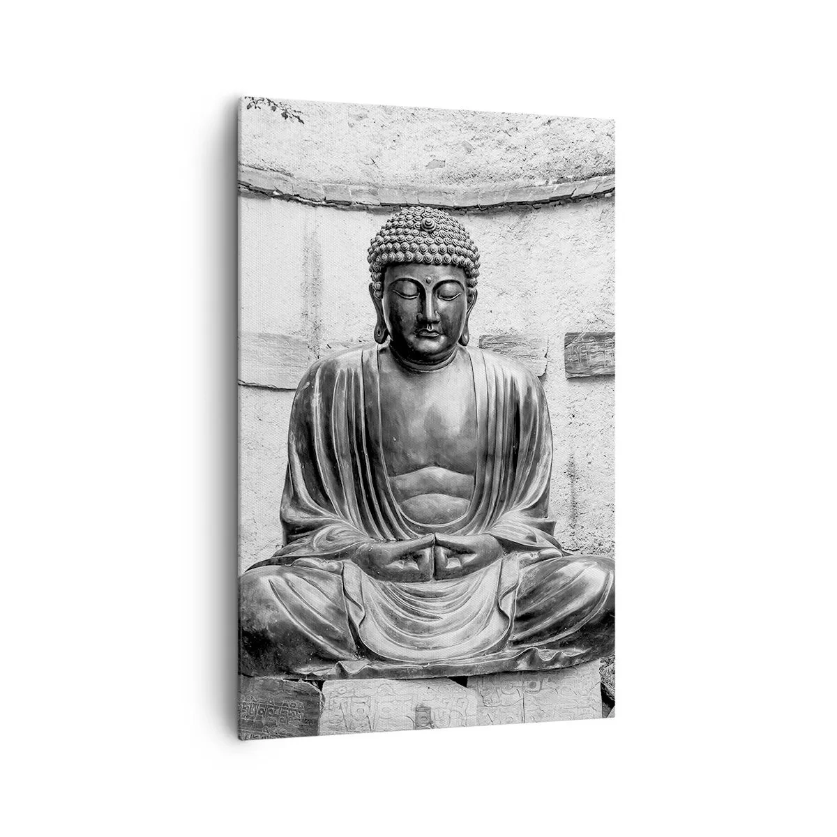 Quadro em tela - Na fonte da paz - 80x120 cm