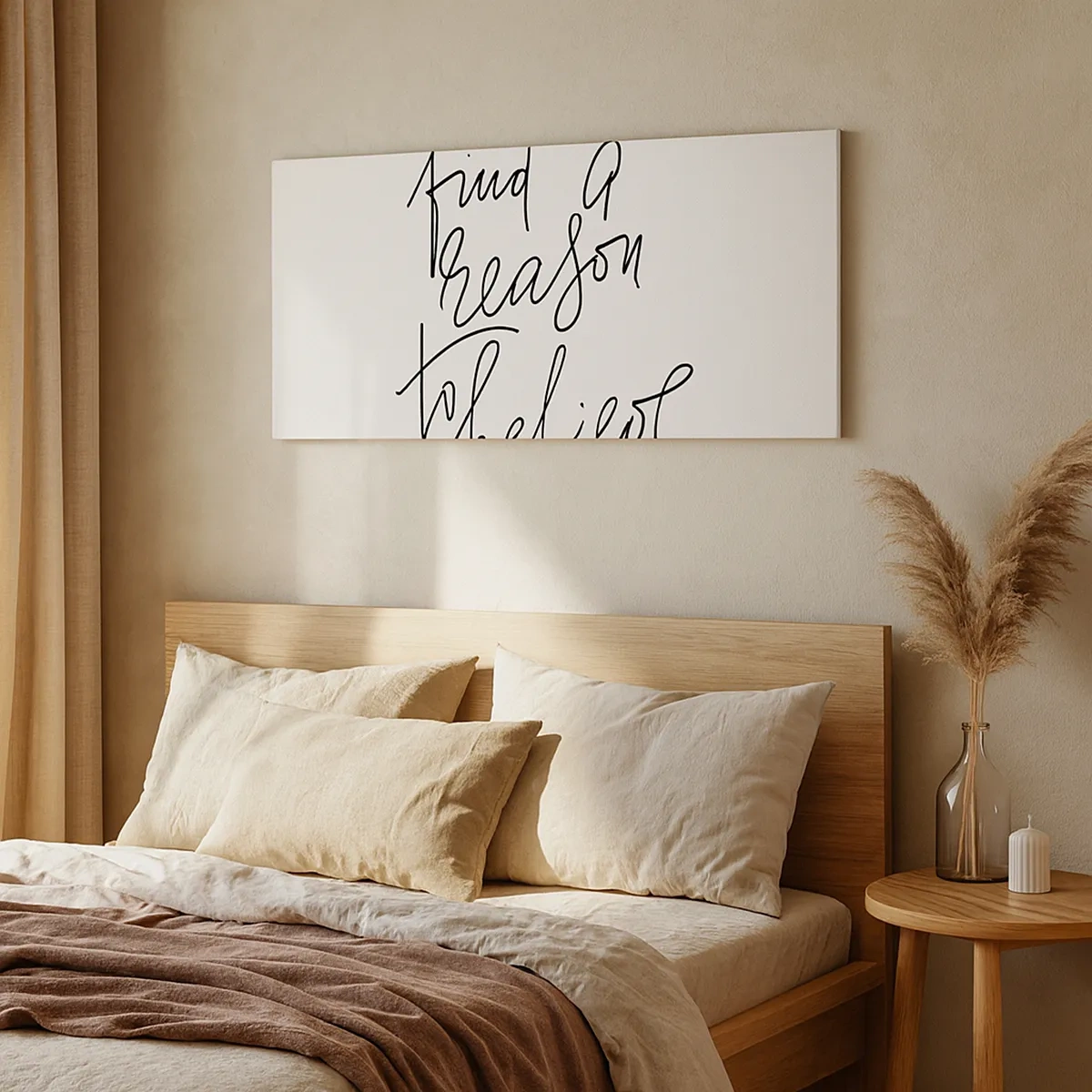 Quadro em tela - É possível - 30x30 cm