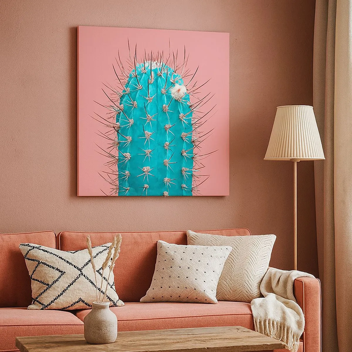 Quadro em tela - Apenas olhe - 30x30 cm