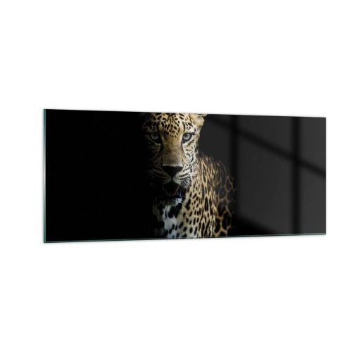 Quadro em vidro - Beleza escura - 100x40 cm