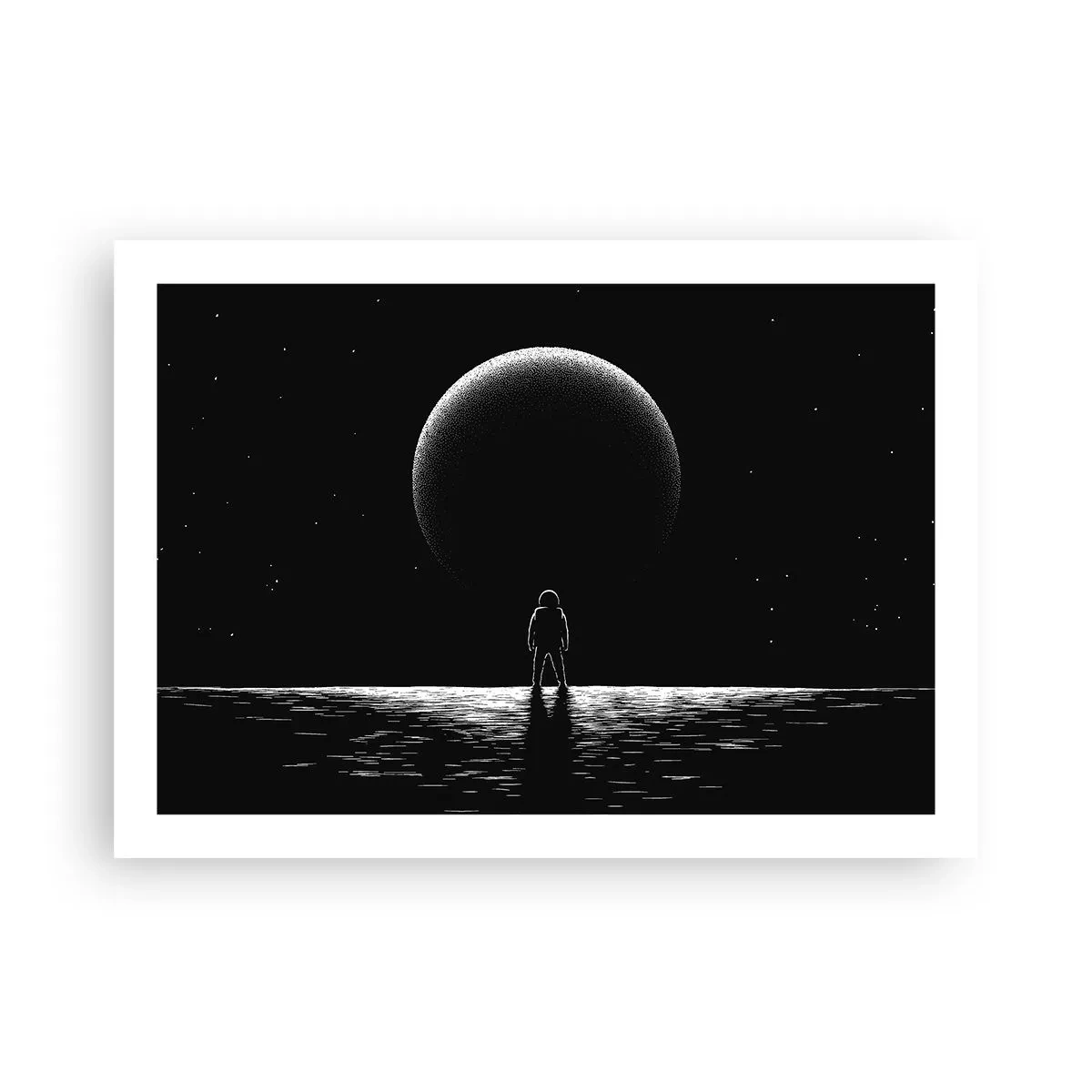 Pôster - Cara a cara - 70x50 cm