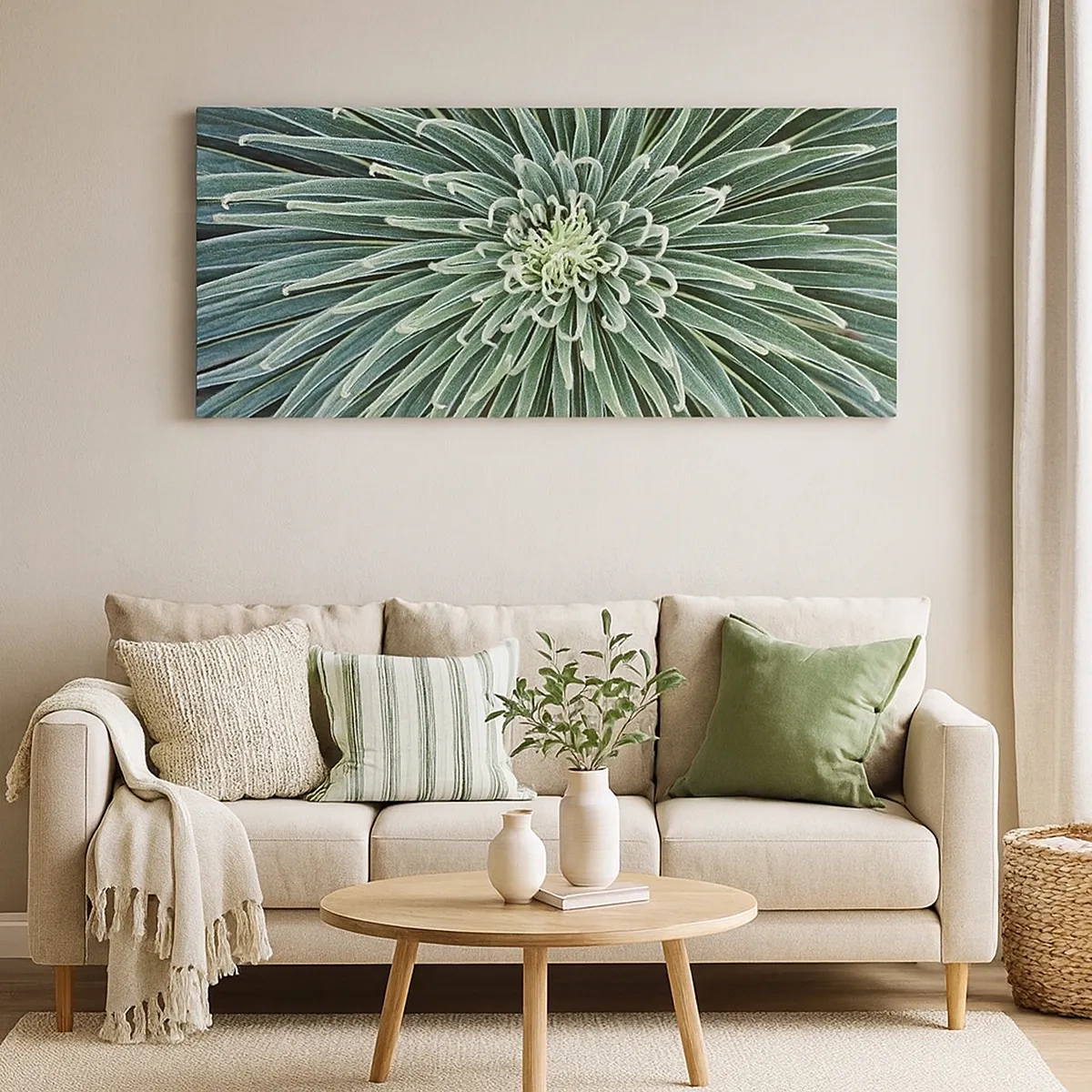 Quadro em tela - Nasce uma estrela - 30x30 cm