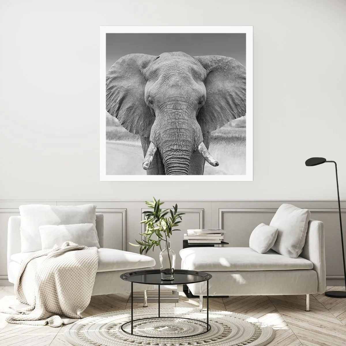 Pôster - Bem-vindo ao meu mundo - 30x30 cm