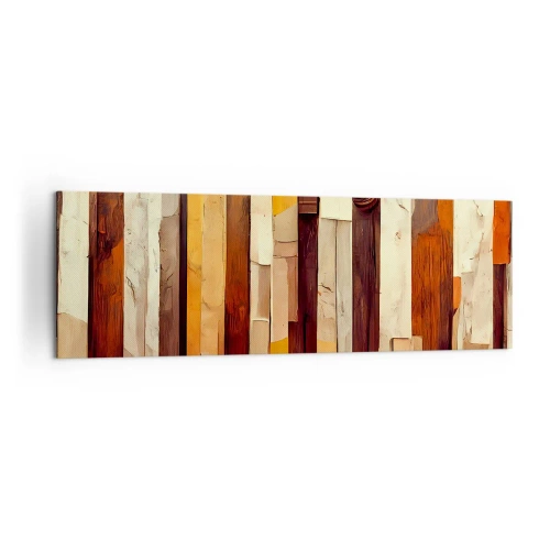 Quadro em tela - Hino das árvores da floresta - 160x50 cm