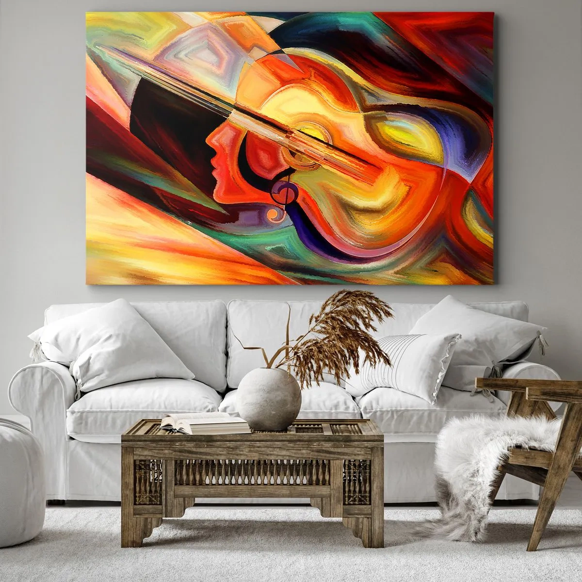 Quadro em tela - Está tudo bem - 100x70 cm