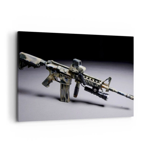 Quadro em tela - Sempre perigoso - 100x70 cm