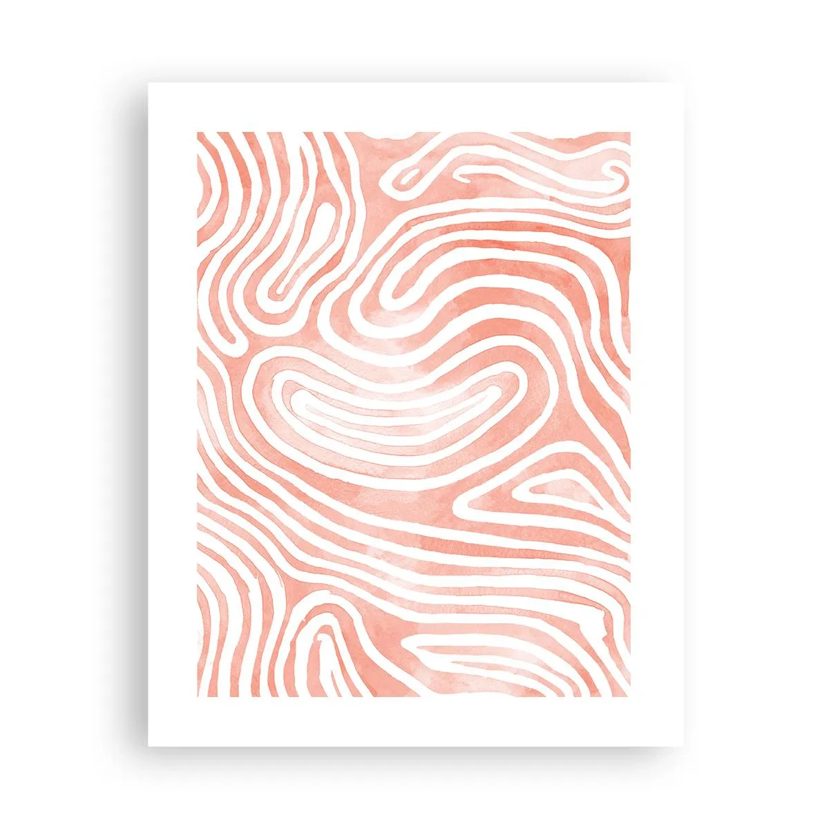 Pôster - No labirinto de corais - 40x50 cm