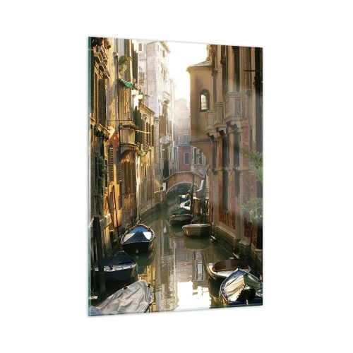 Quadro em vidro - Em um beco veneziano - 50x70 cm