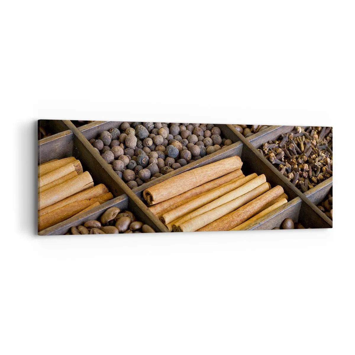 Quadro em tela - Um tesouro de aromas - 90x30 cm