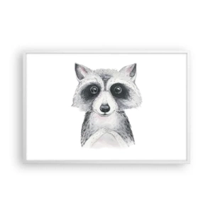 Pôster em moldura branca - Um momento de emoção - 91x61 cm