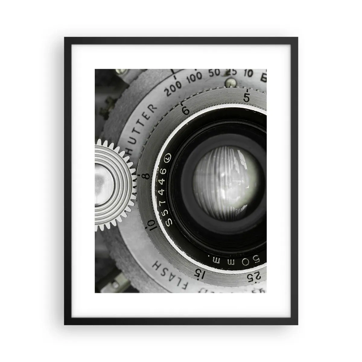 Pôster com moldura preta - Uma história sobre Hollywood - 40x50 cm