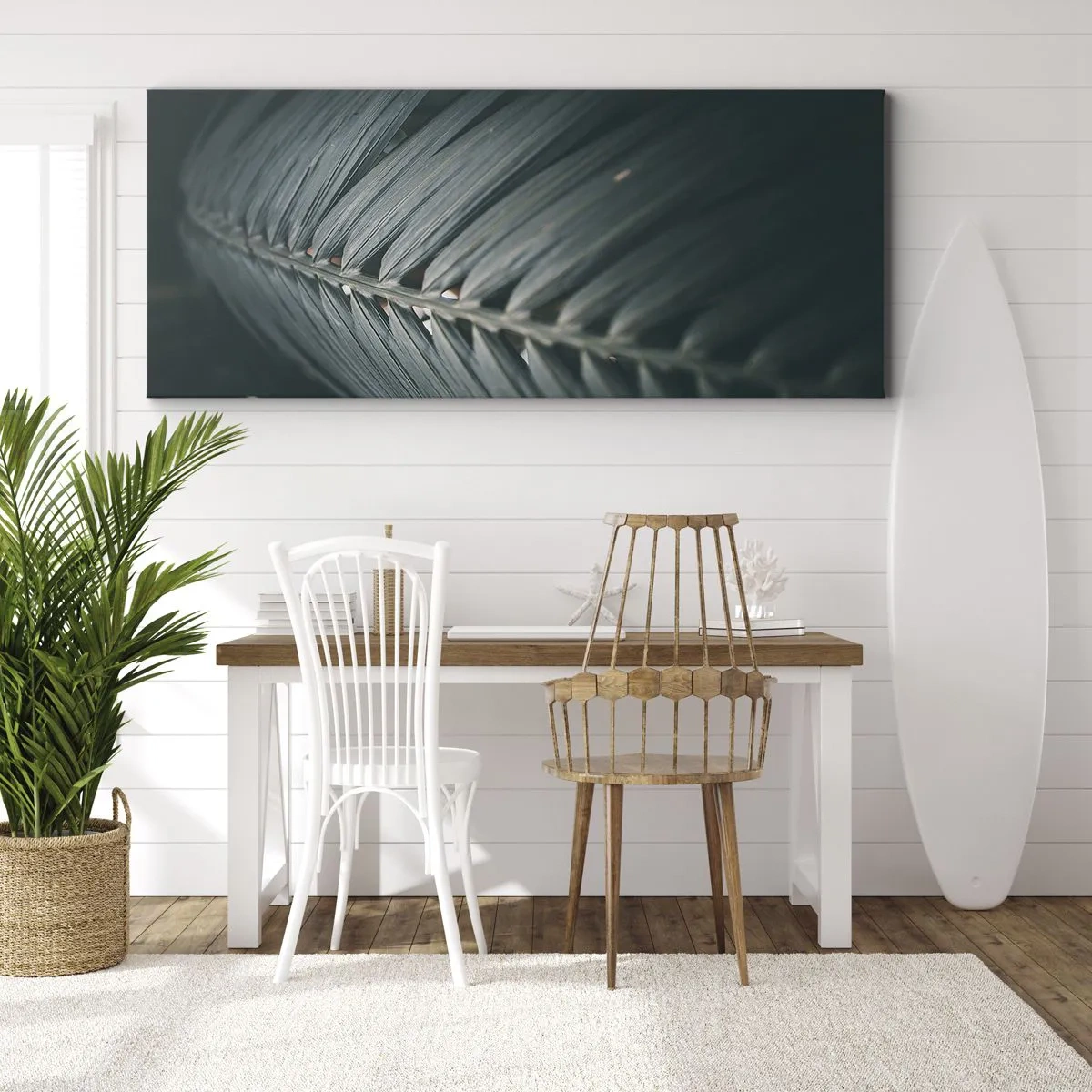 Quadro em tela - A precisão da natureza - 100x40 cm