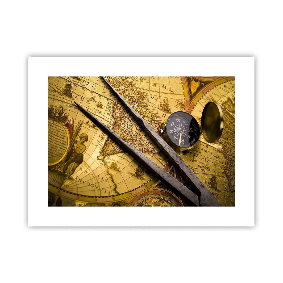 Pôster - Onde estão esses tesouros? - 40x30 cm