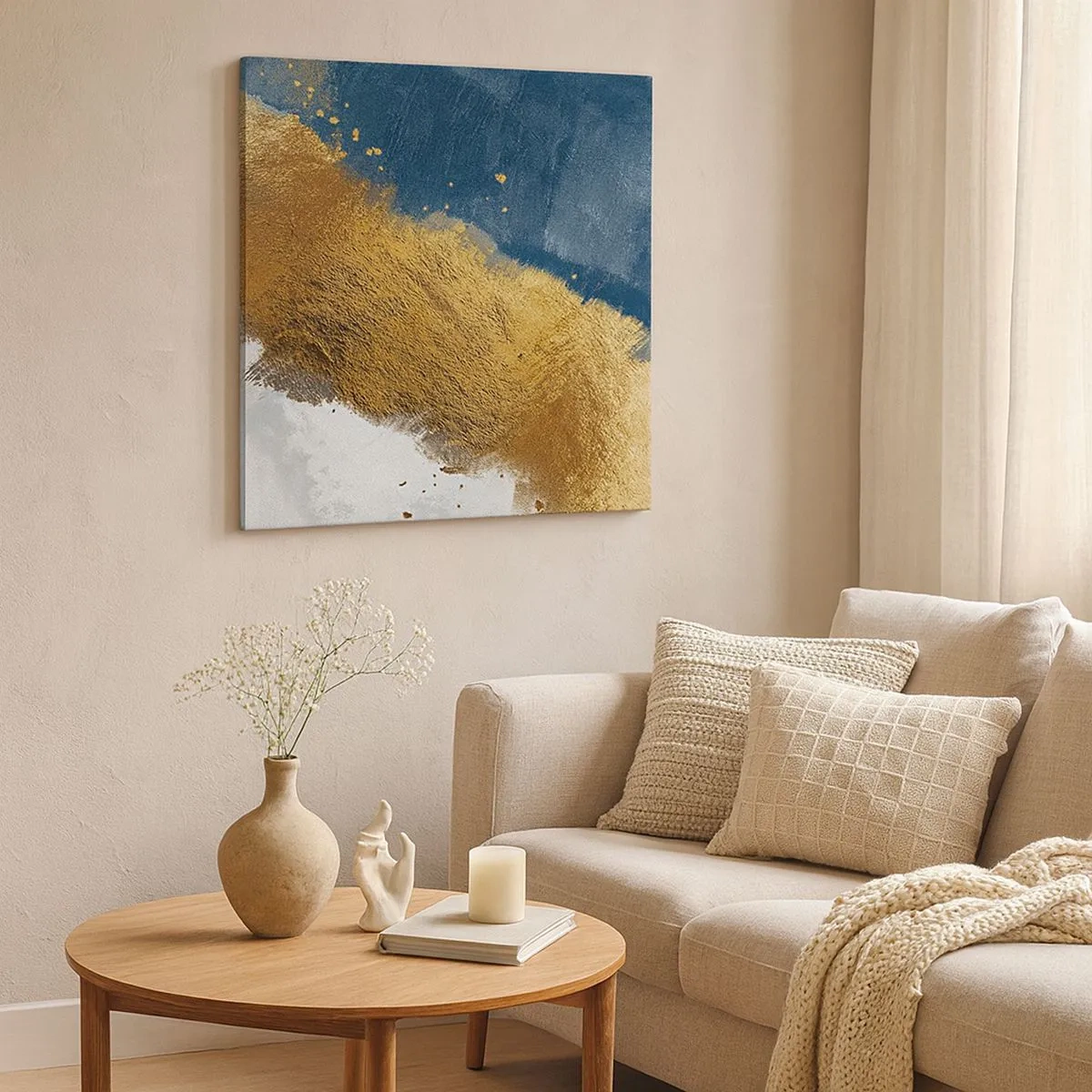 Quadro em tela - As cores do verão - 30x30 cm