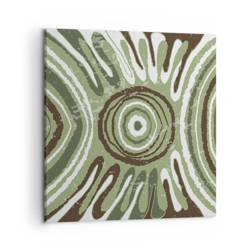 Quadro em tela - Uma explosão de emoções - 50x50 cm