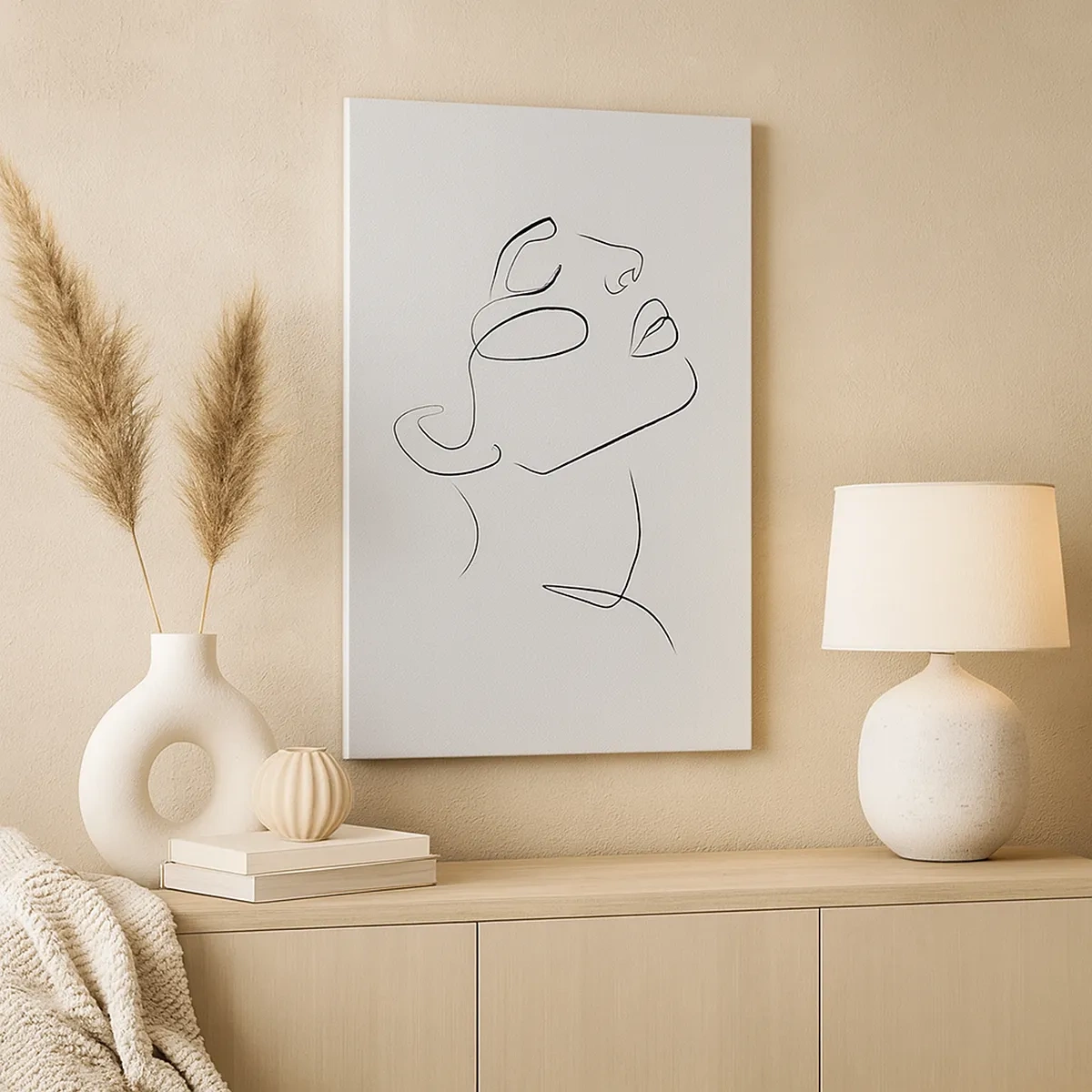 Quadro em tela - Os meandros dos sonhos - 50x70 cm