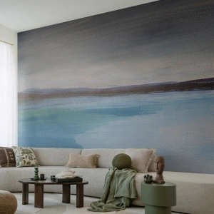 Papel de Parede Premium Canvas - Paisagem horizontal - Mar, Pedaço, Praia - 100x70 cm