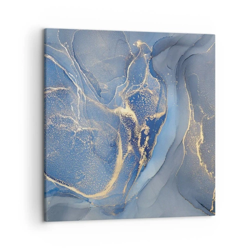 Quadro em tela - Pó dourado - 50x50 cm