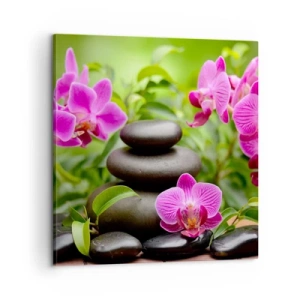 Quadro em tela - Pirâmide da paz - 60x60 cm