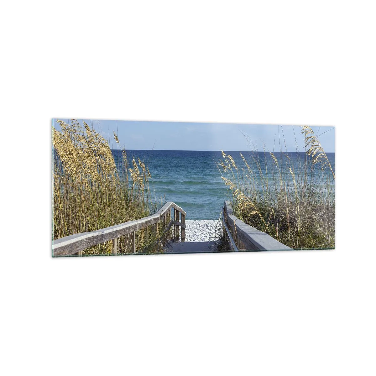 Quadro em vidro - Ao sol, ao vento - 120x50 cm