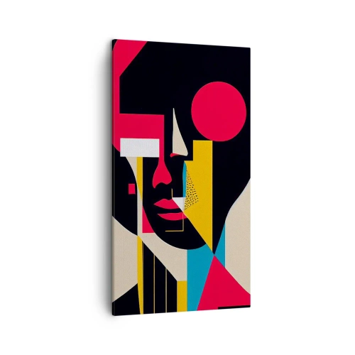 Quadro em tela - Seu mundo interior - 45x80 cm