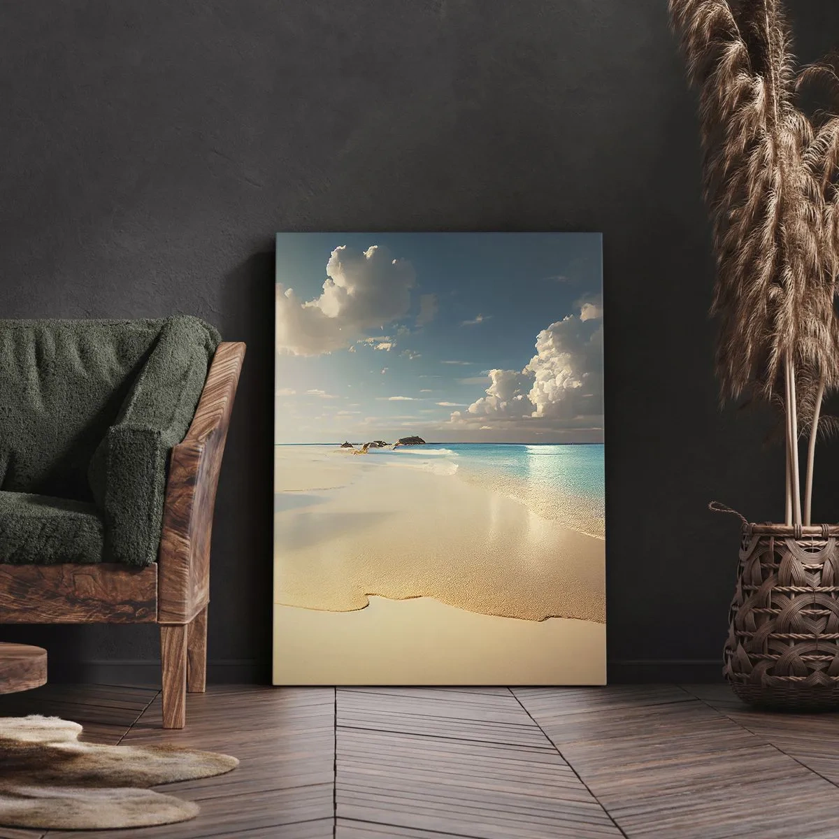Quadro em tela - Um dia de sonho - 50x70 cm